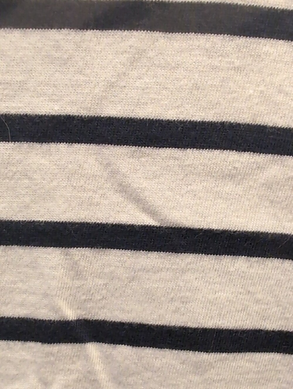 PACT Sleeveless V-Neck Striped Midi Dress - White & Navy - Picture 2 of 3